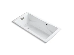 KOHLER K-865-GHBN Tea-for-Two 71-3/4" x 36" drop-in Heated BubbleMassage air bath