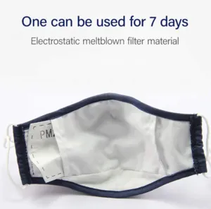 Kutehealth Designed Printed Washable Mouth Cover with 3Pcs 5 Layers Filters -MONKEY KING