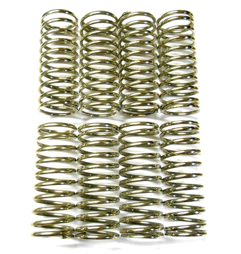 L11367 RC Car Shock Absorber Damper 65mm Spring 1/5 Scale Silver x 8 25mm
