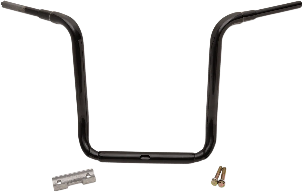 LA Choppers LA-7322-18B 1-1/2in. Grande Touring Ape Hanger Handlebars - 18in. Rise - Gloss Black