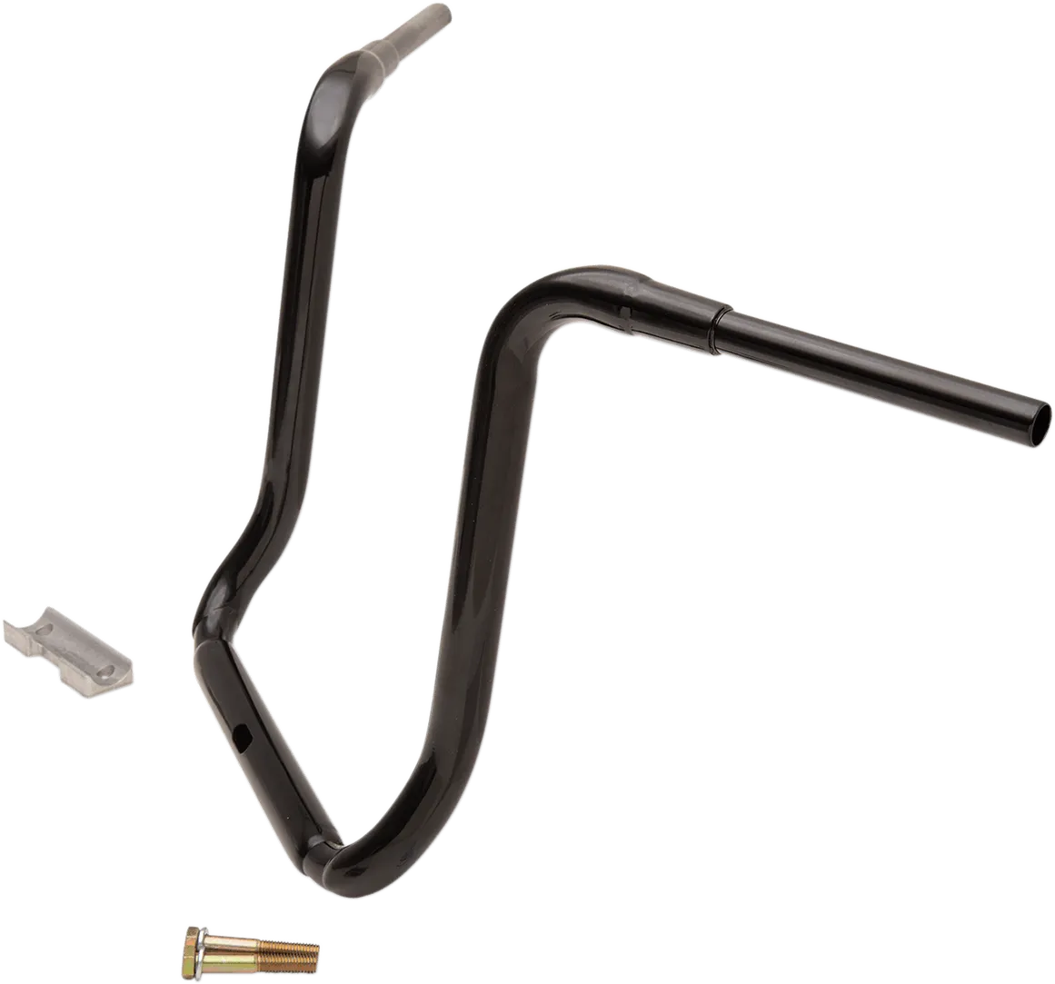 LA Choppers LA-7322-18B 1-1/2in. Grande Touring Ape Hanger Handlebars - 18in. Rise - Gloss Black