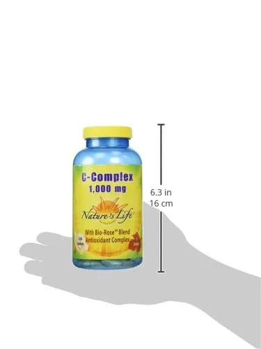 La vida de la naturaleza c-complex Tablets, 1000 mg, 250 Count
