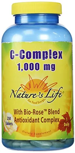 La vida de la naturaleza c-complex Tablets, 1000 mg, 250 Count