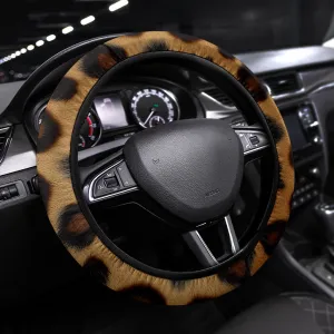 Leopard Steering Wheel Cover