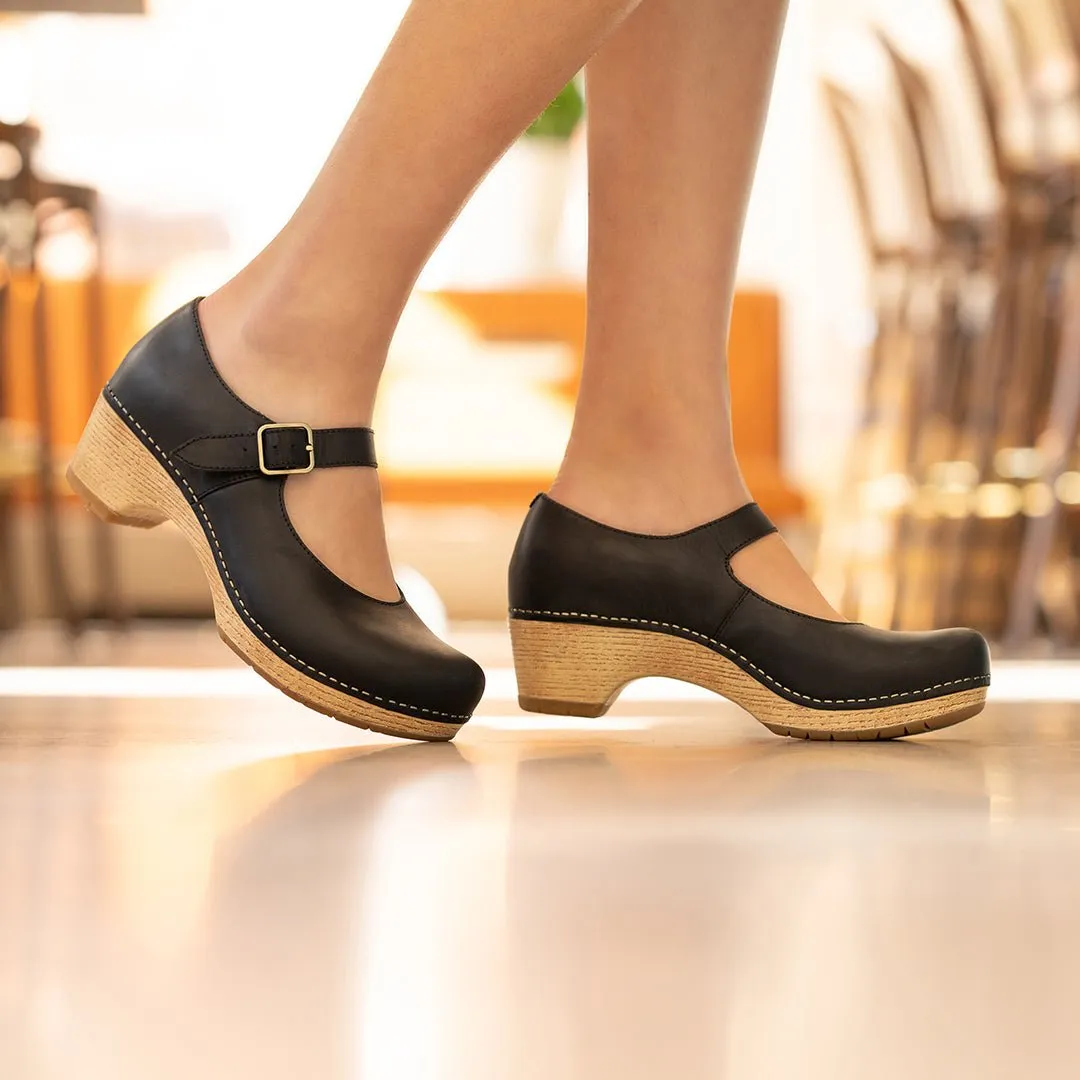 Lilah | Oiled Pull Up | Black