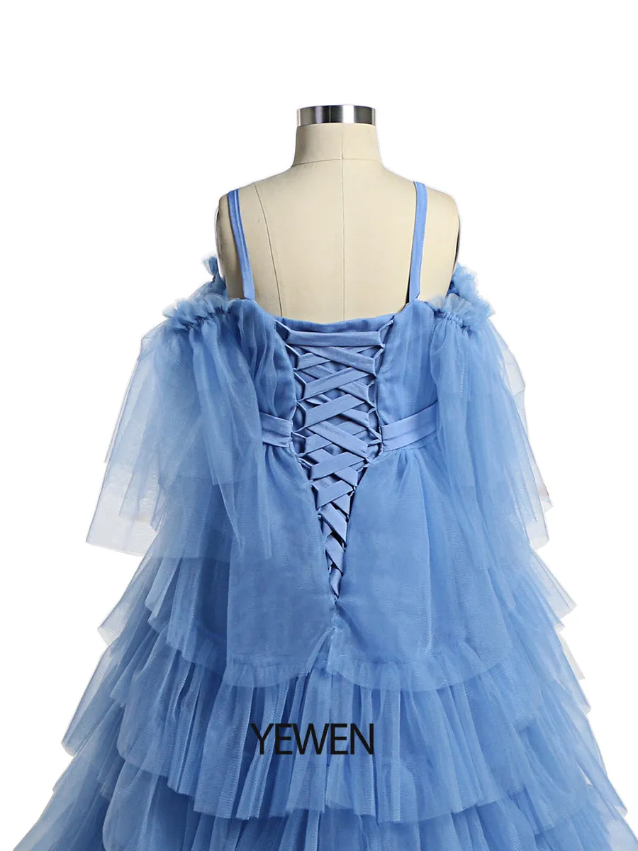 Little Girls Dress for Photo Shooting Kids Party Ball Gown Flower Girl Dresses Children's Party Dress for Wedding