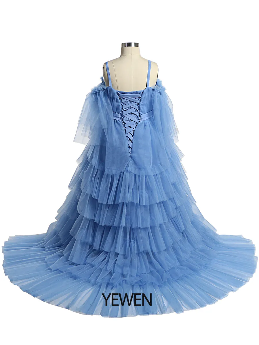Little Girls Dress for Photo Shooting Kids Party Ball Gown Flower Girl Dresses Children's Party Dress for Wedding