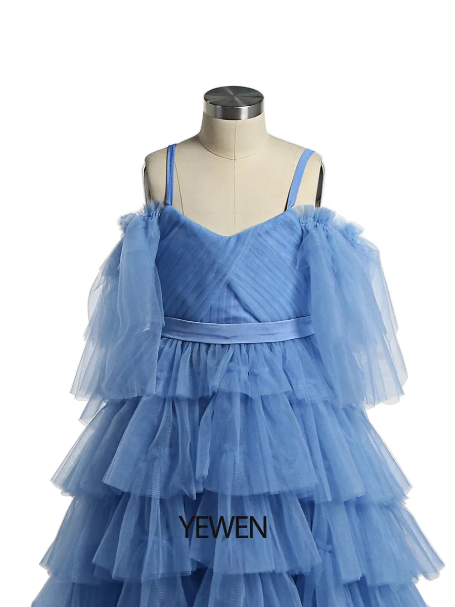 Little Girls Dress for Photo Shooting Kids Party Ball Gown Flower Girl Dresses Children's Party Dress for Wedding