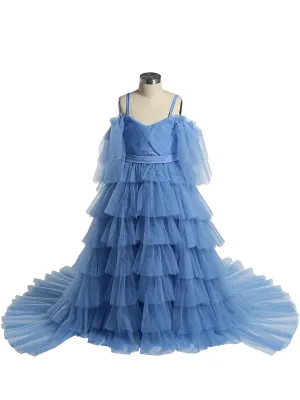 Little Girls Dress for Photo Shooting Kids Party Ball Gown Flower Girl Dresses Children's Party Dress for Wedding