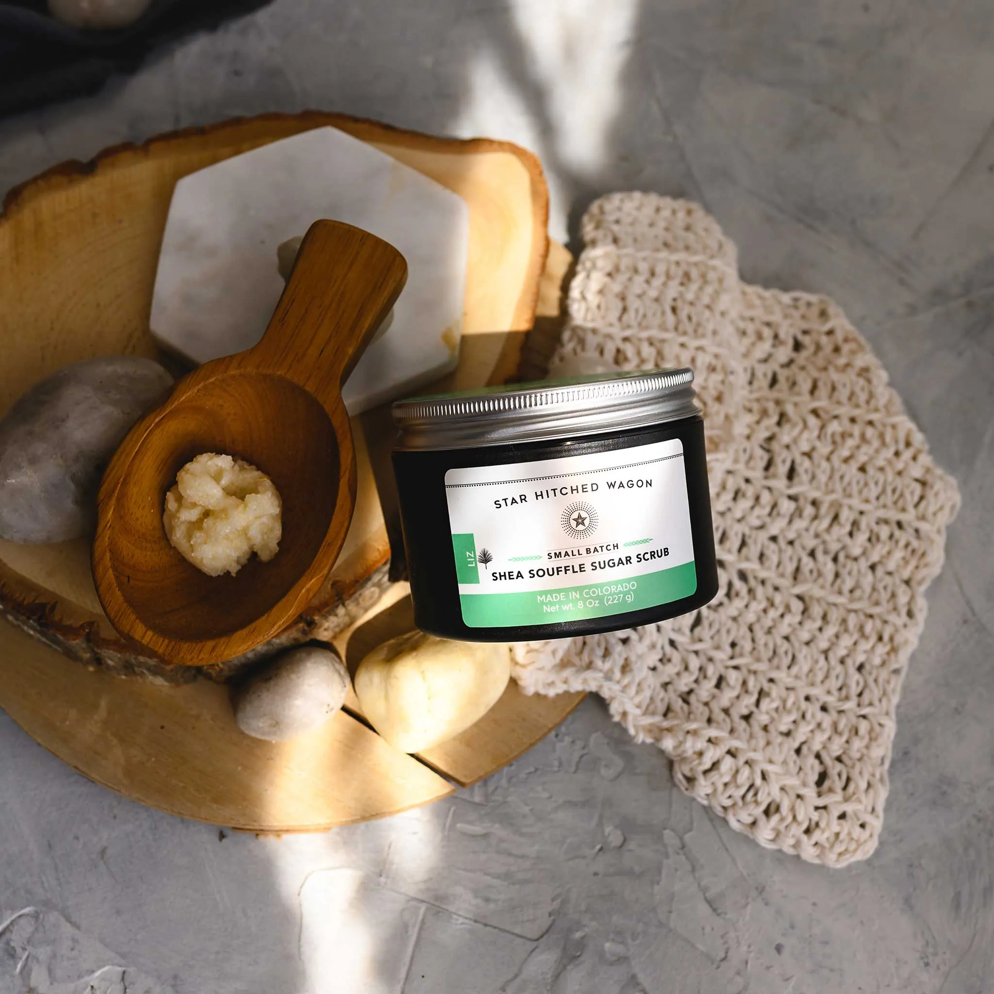 Liz 8 Ounce Shea Soufflé Sugar Scrub