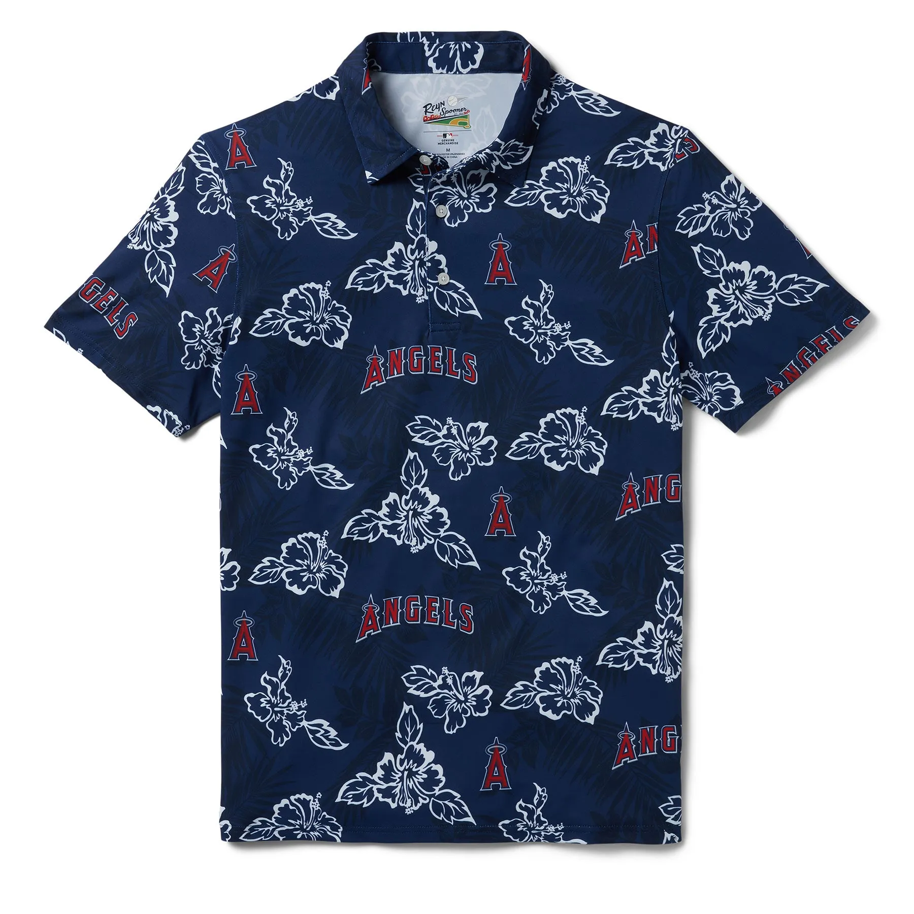 LOS ANGELES ANGELS PUA PERFORMANCE POLO