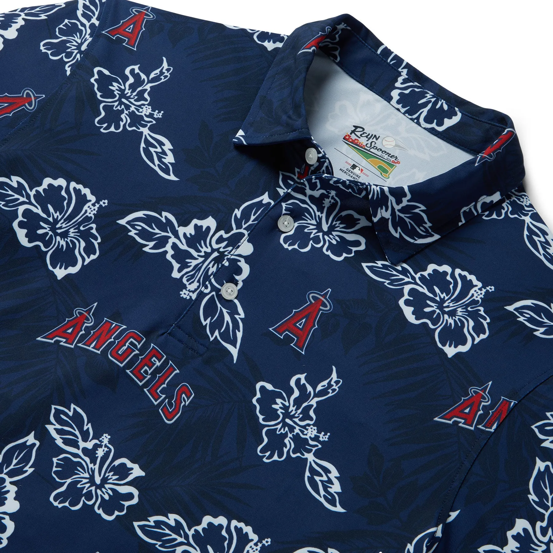 LOS ANGELES ANGELS PUA PERFORMANCE POLO