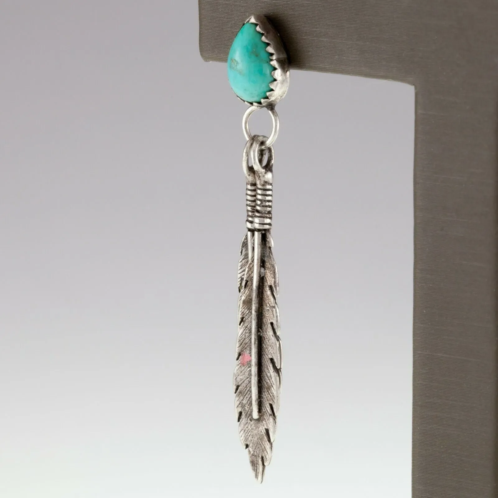 Lot of 3 Sterling Silver Dangle Navajo Single Earrings