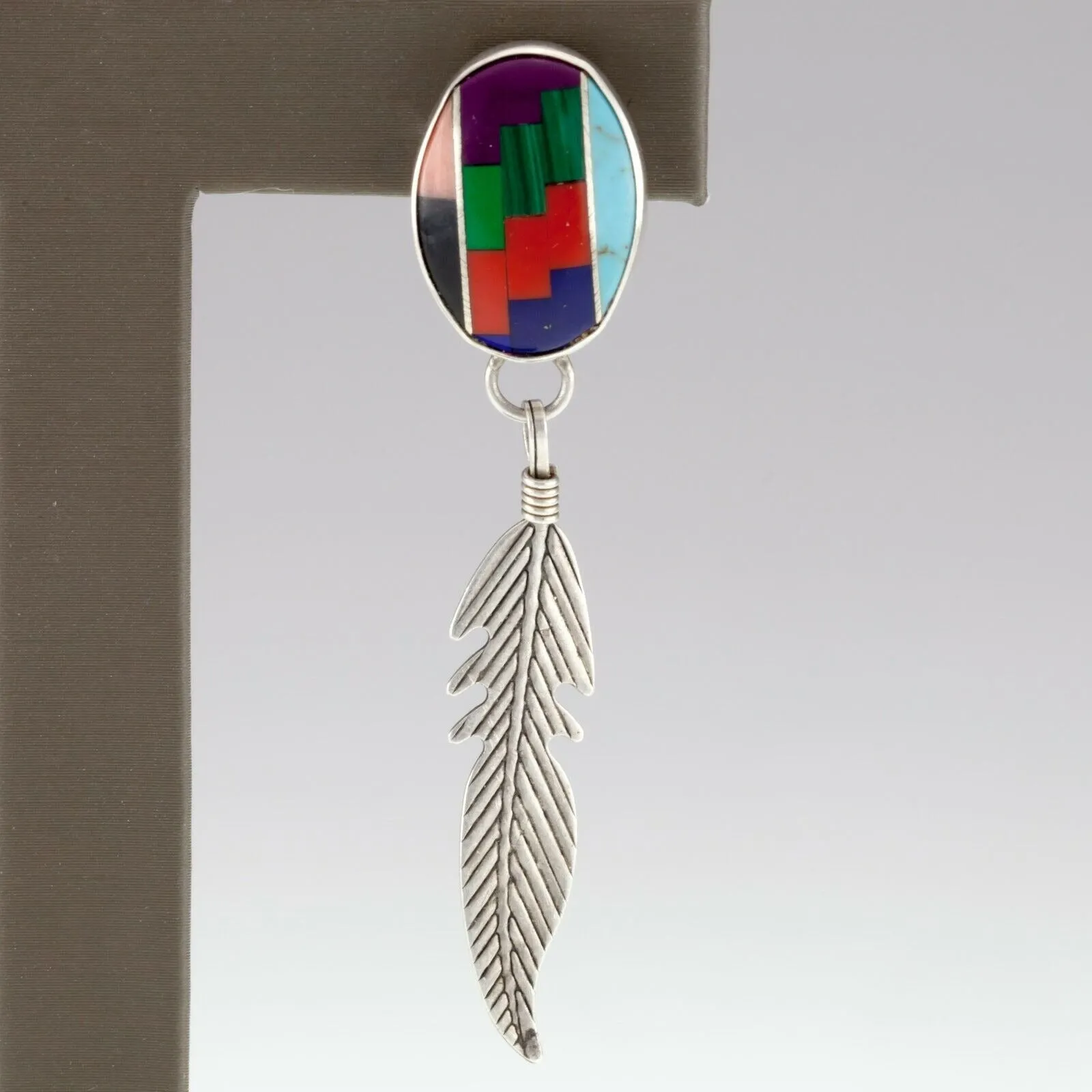 Lot of 3 Sterling Silver Dangle Navajo Single Earrings