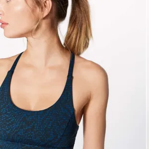 Lululemon Athletica Train Times Bra Pulse Capri Black / Black
