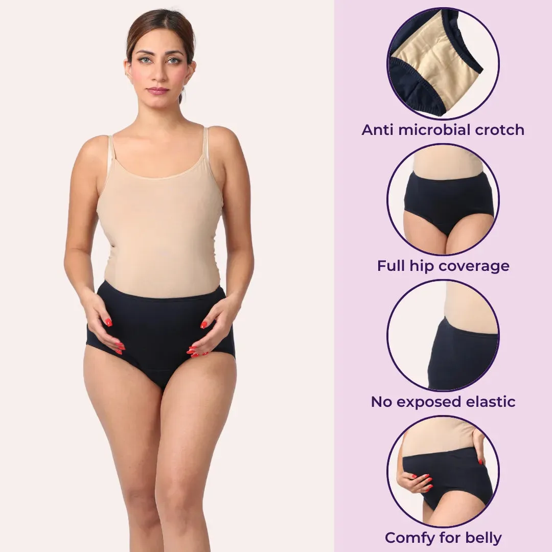 Maternity Incontinence Panties | 3-Layer Leakproof | 3-Pack