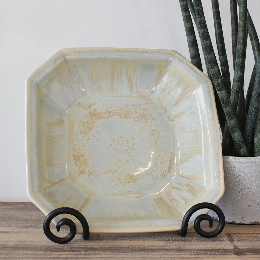 Medium Octagonal Bowl Opal