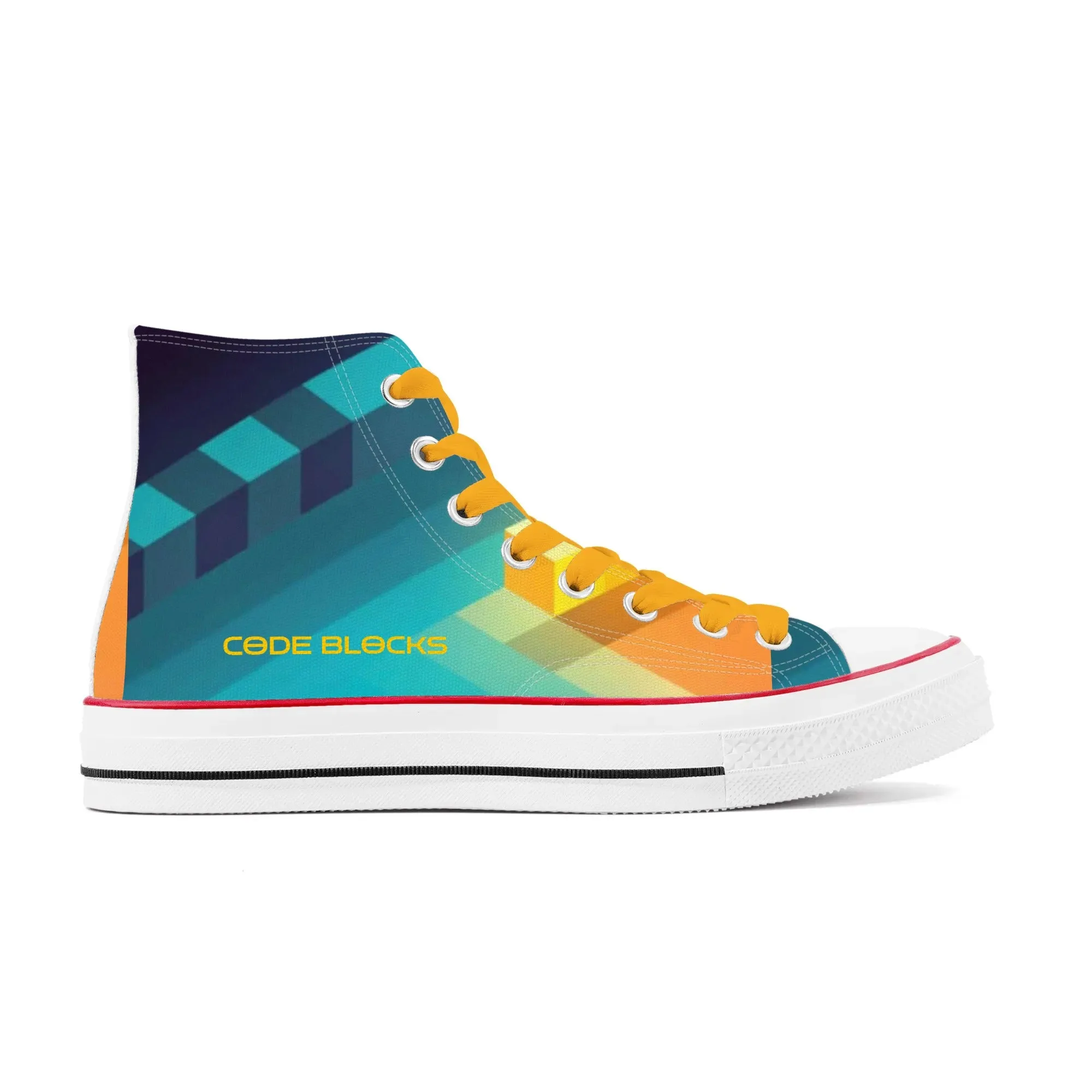 Mens Classic High Top Canvas Shoes