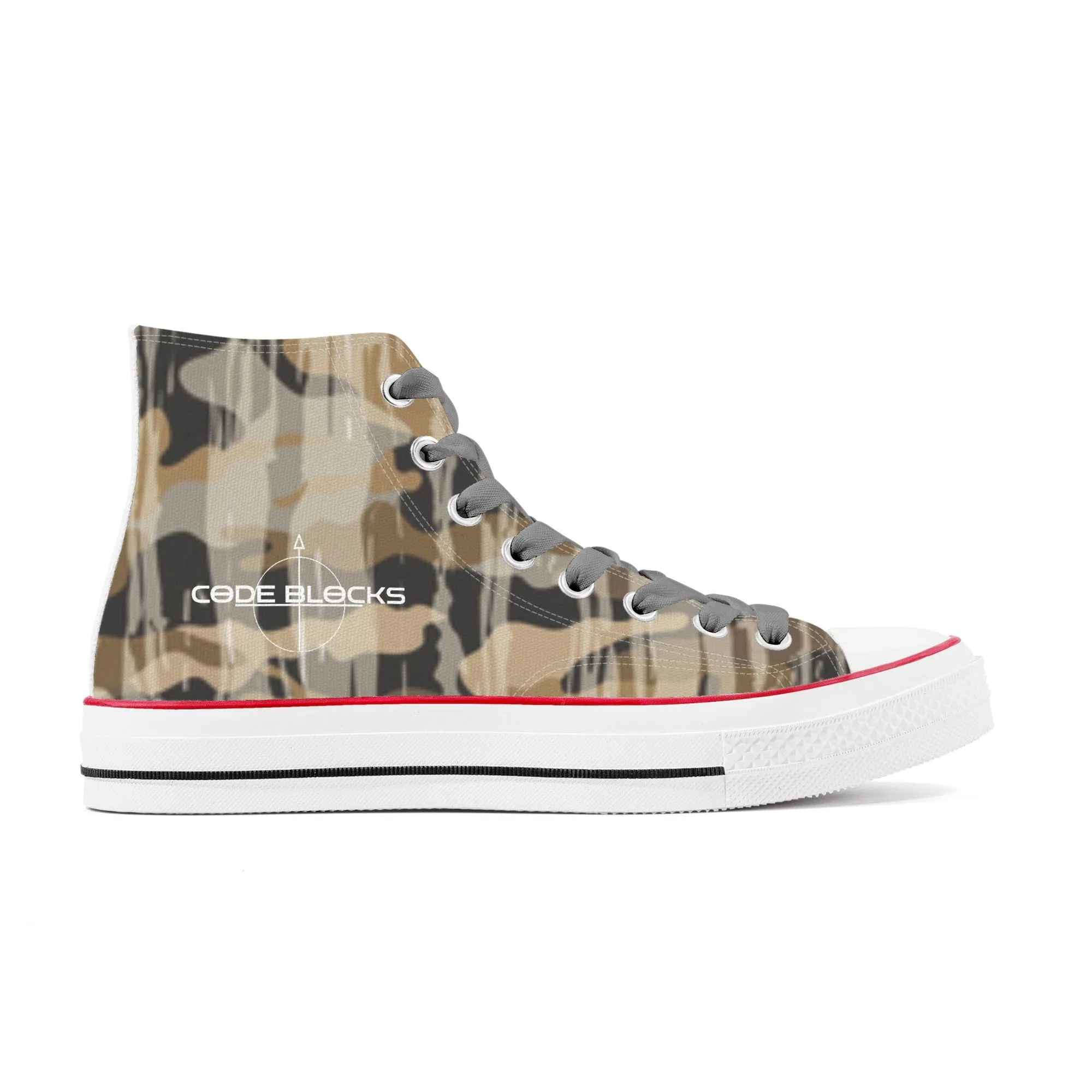 Mens Classic High Top Canvas Shoes