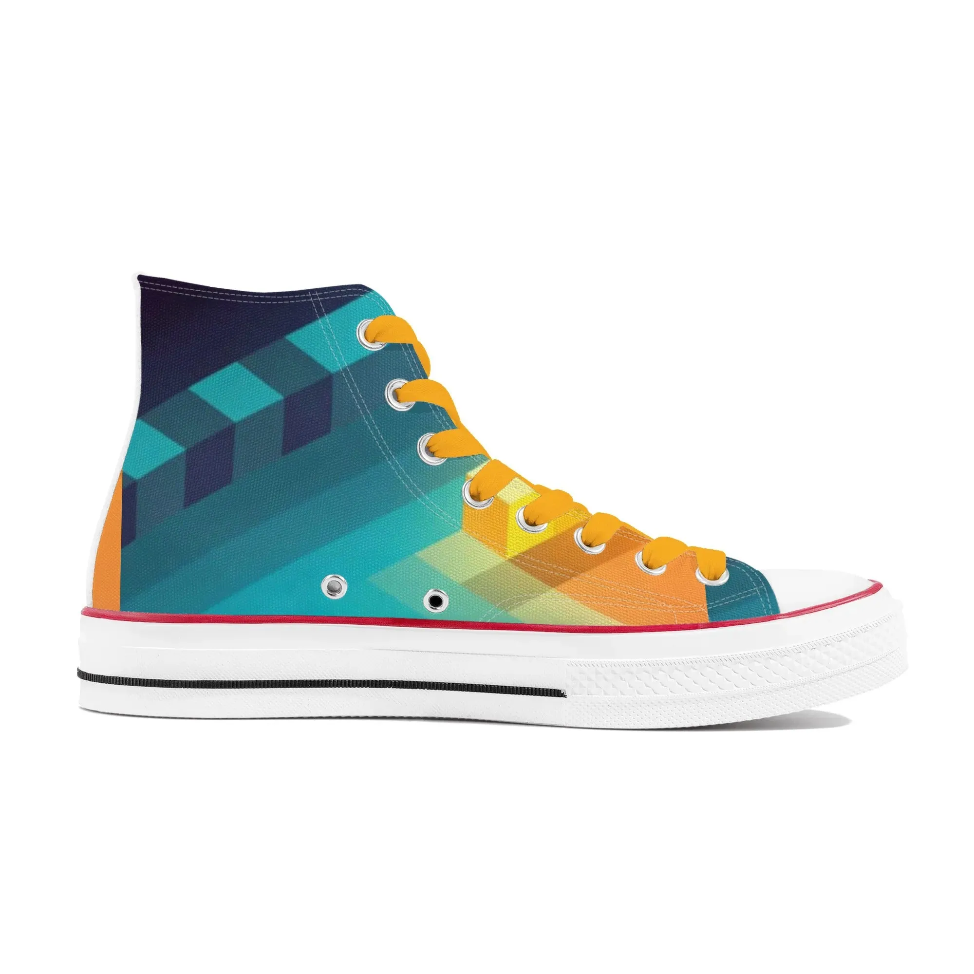 Mens Classic High Top Canvas Shoes