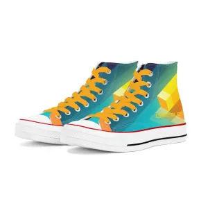 Mens Classic High Top Canvas Shoes