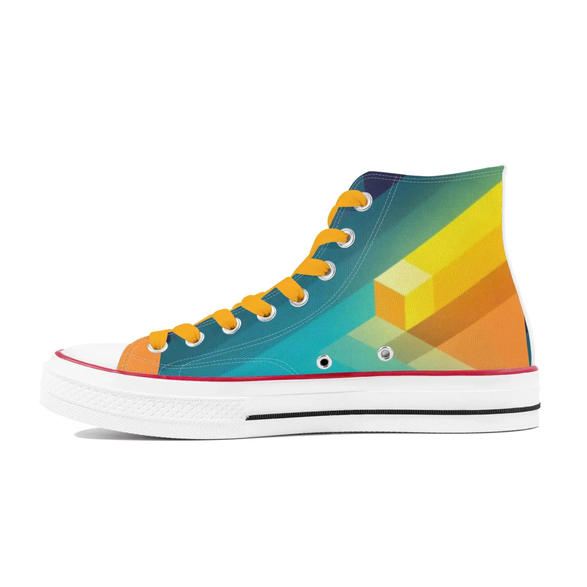 Mens Classic High Top Canvas Shoes