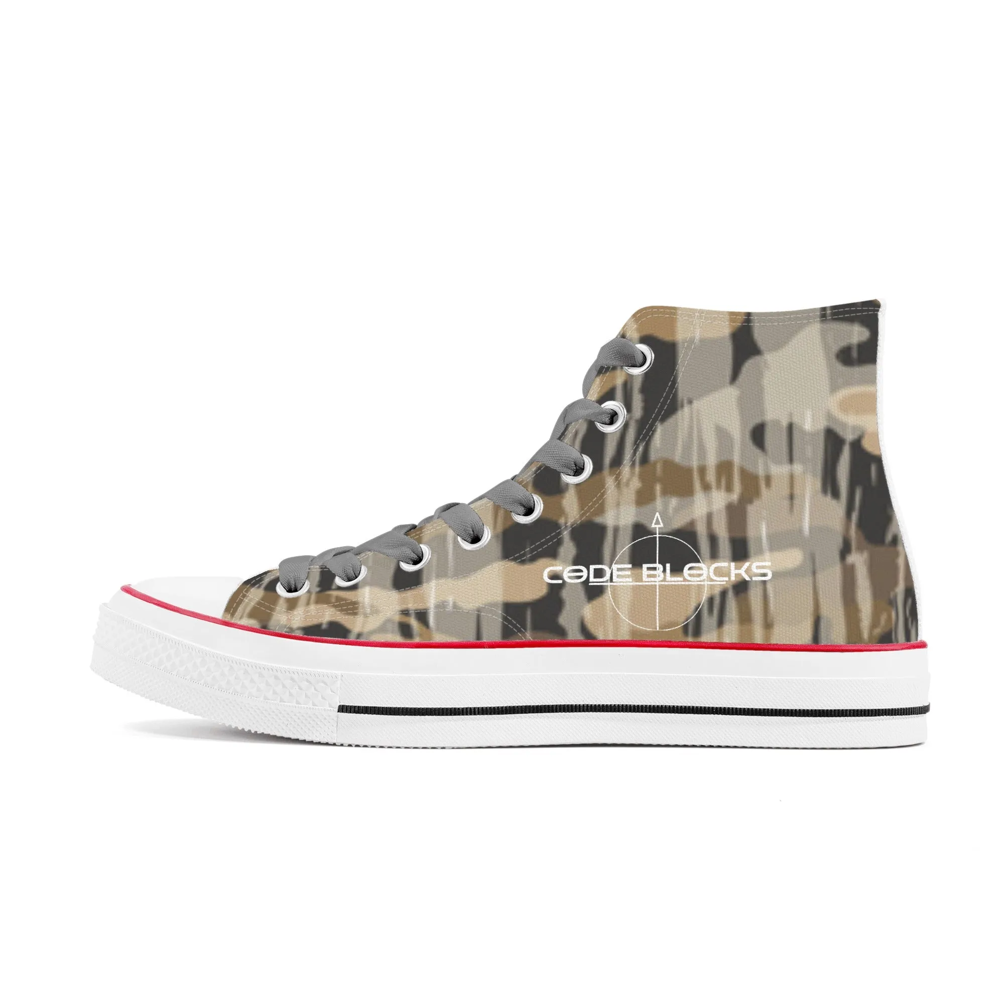 Mens Classic High Top Canvas Shoes