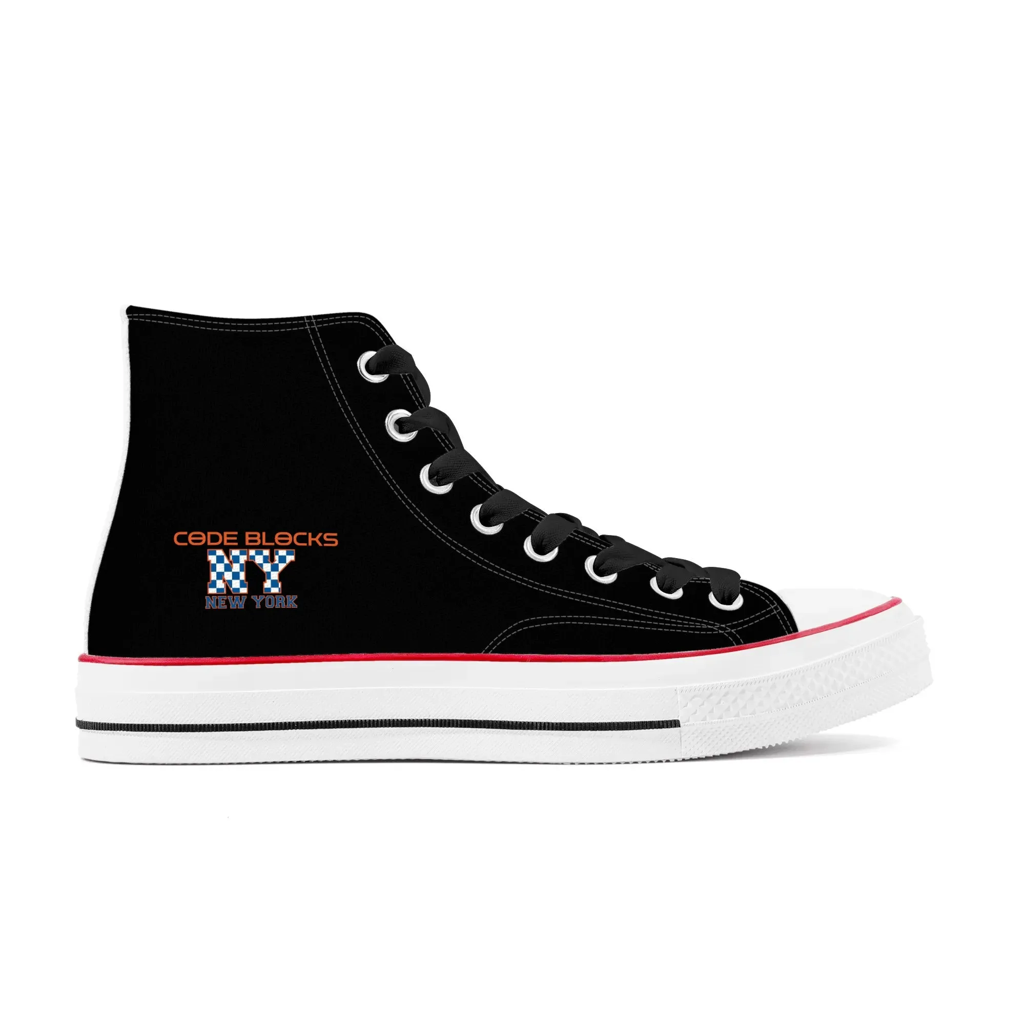 Mens Classic High Top Canvas Shoes