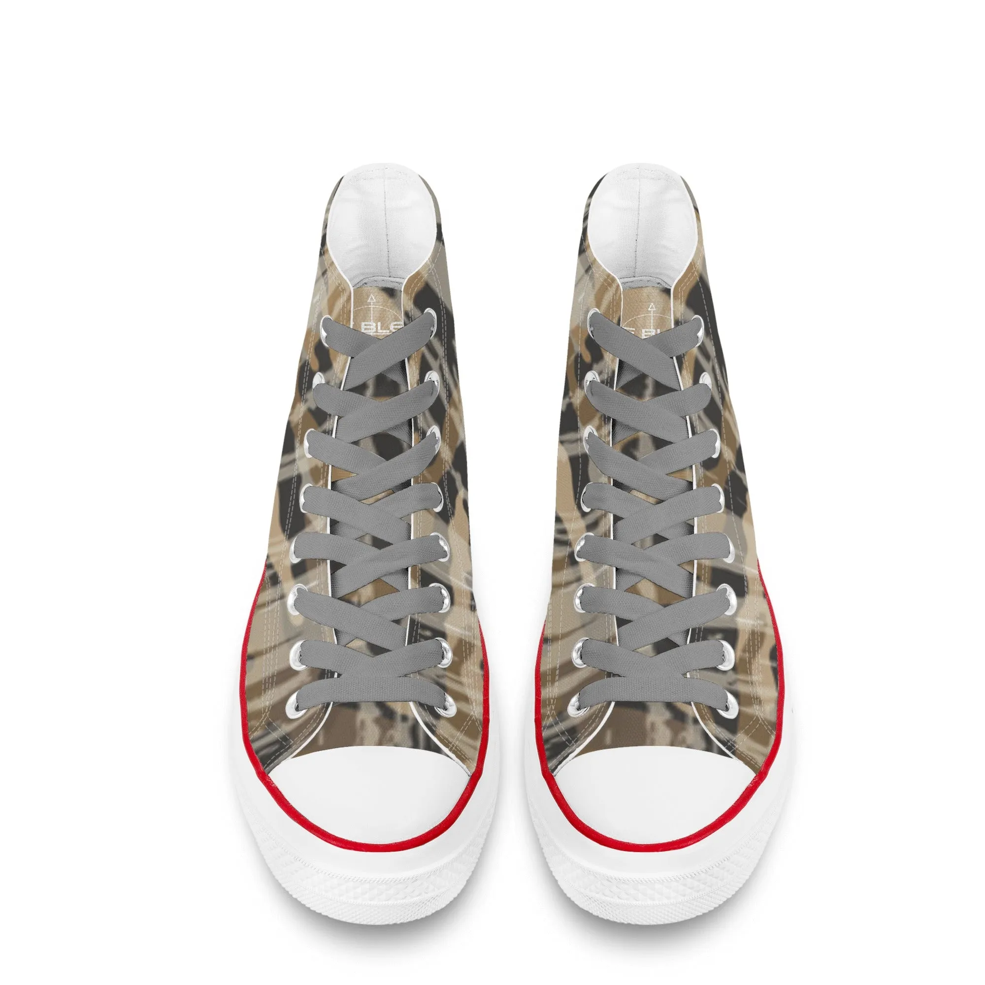 Mens Classic High Top Canvas Shoes