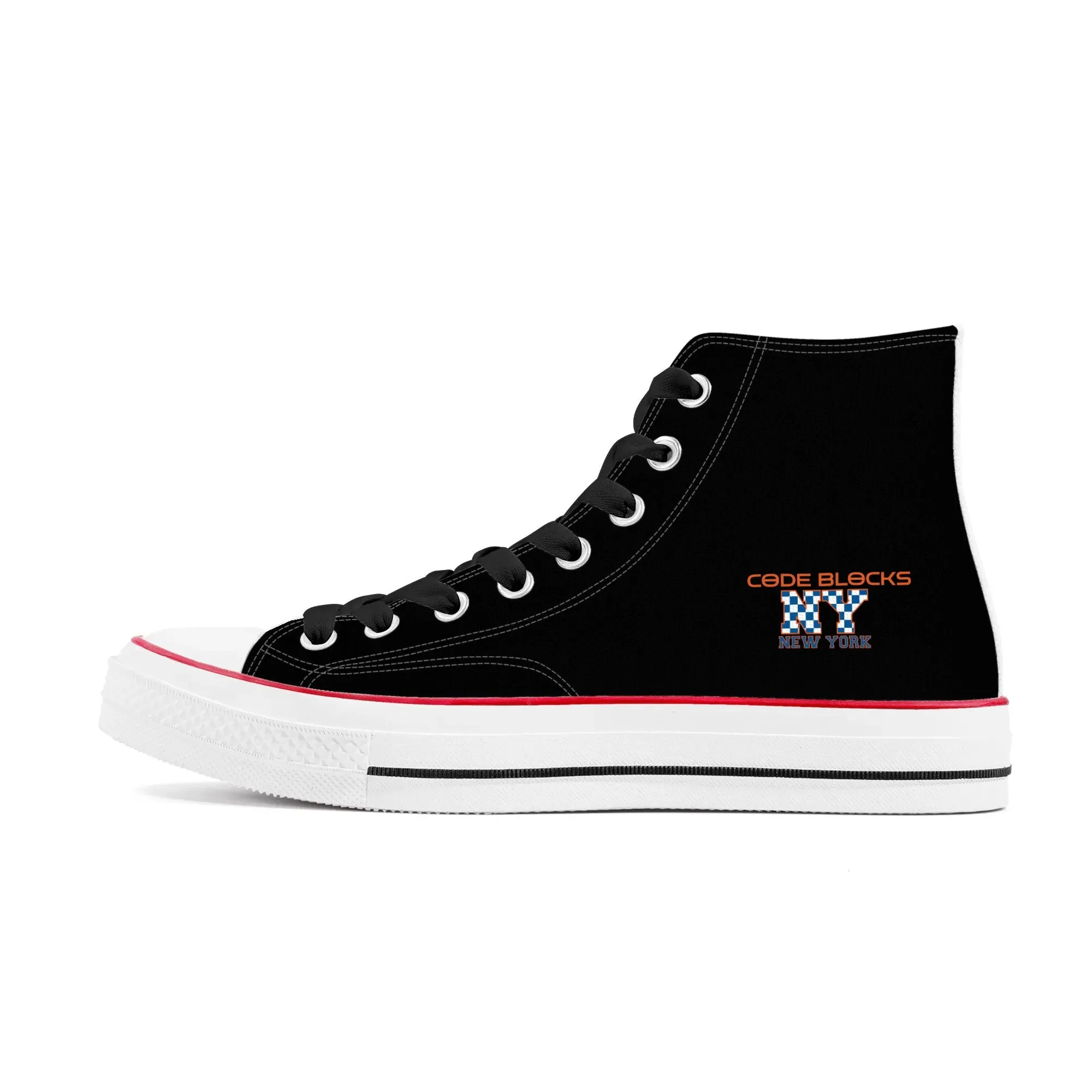 Mens Classic High Top Canvas Shoes