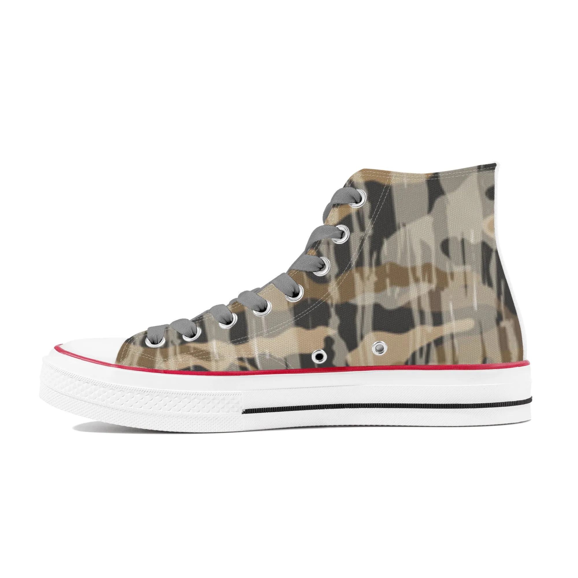 Mens Classic High Top Canvas Shoes