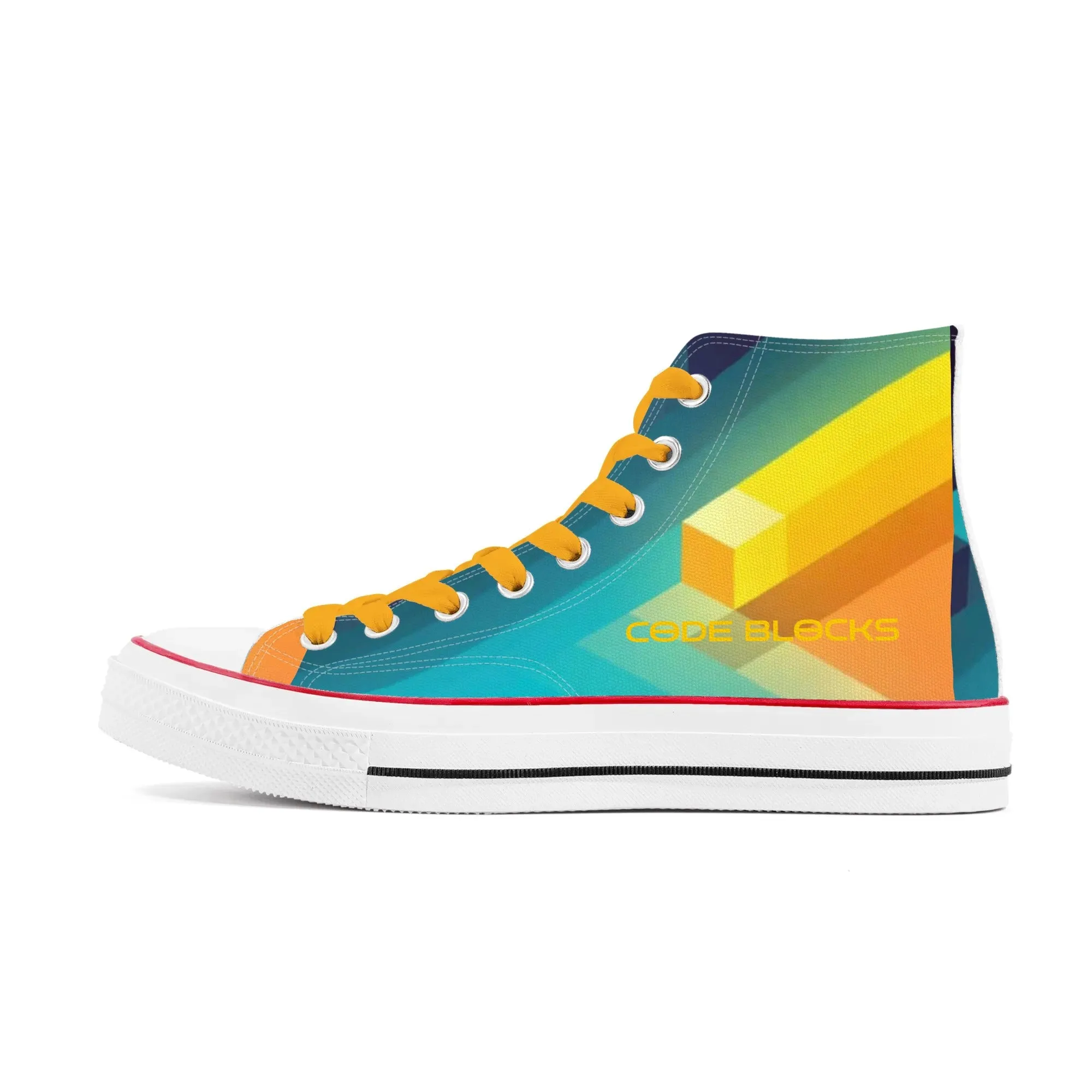 Mens Classic High Top Canvas Shoes