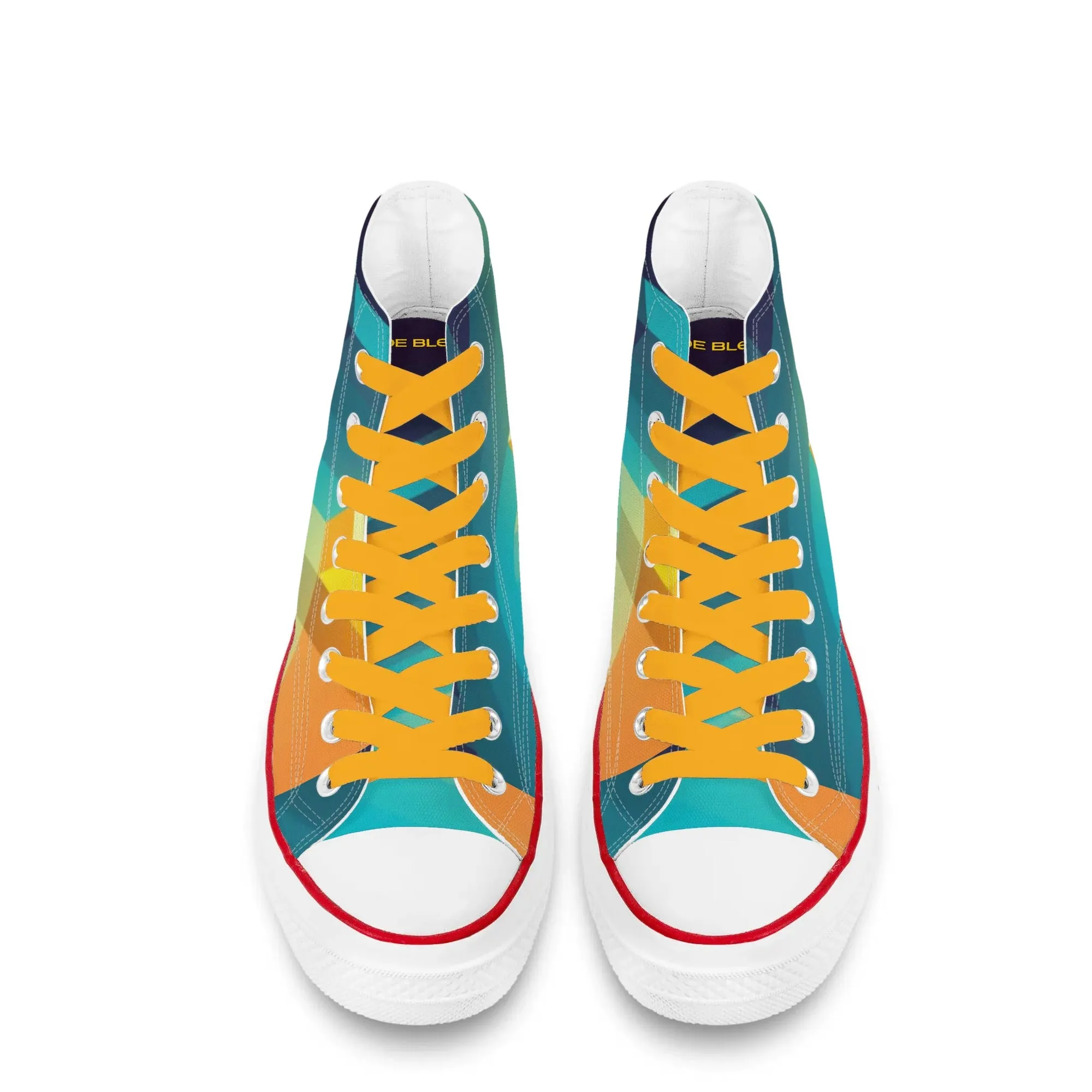 Mens Classic High Top Canvas Shoes