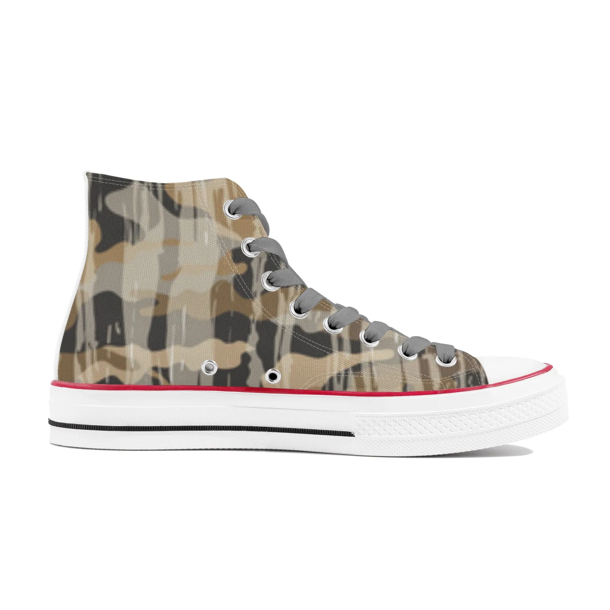 Mens Classic High Top Canvas Shoes