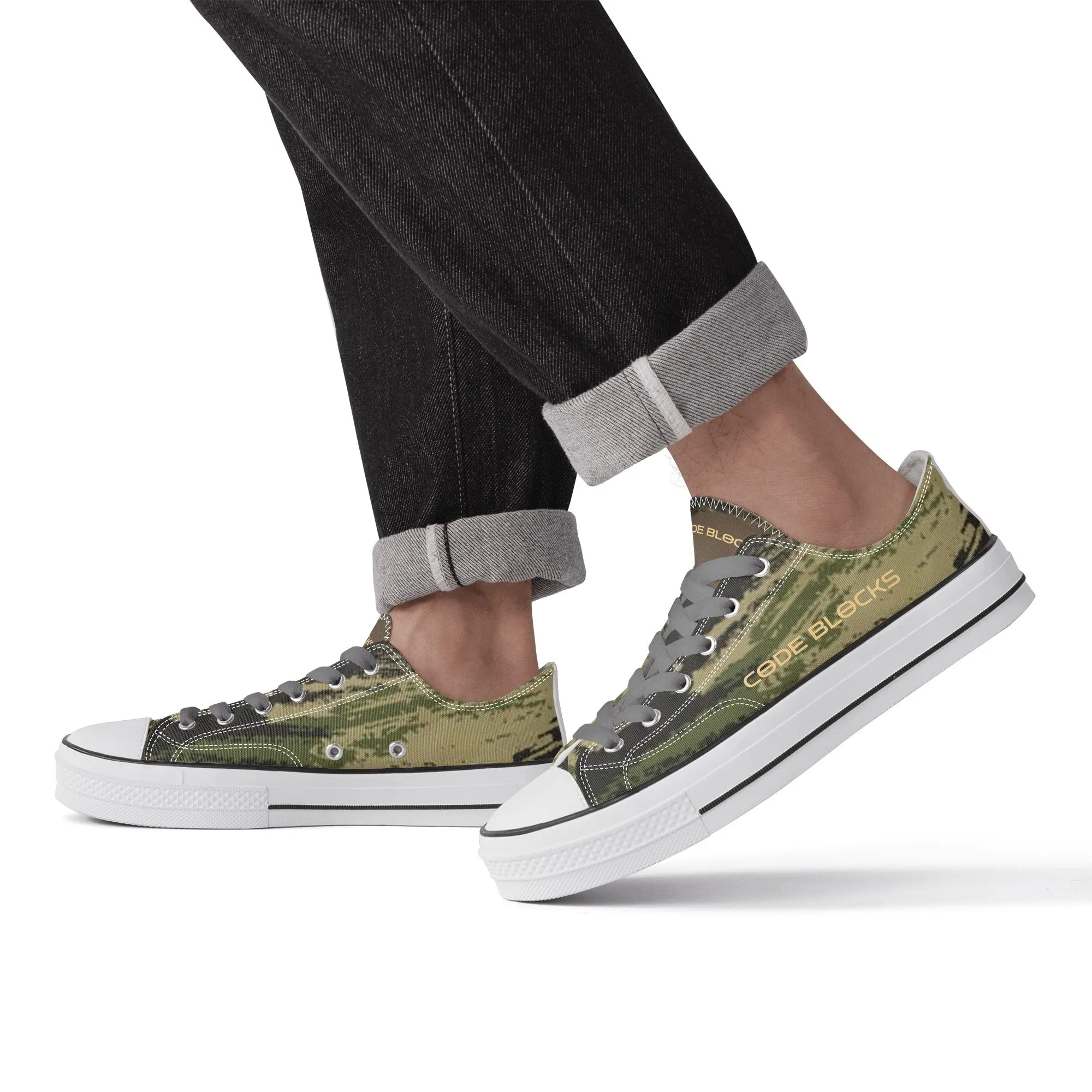 Mens Classic Low Top Canvas Shoes