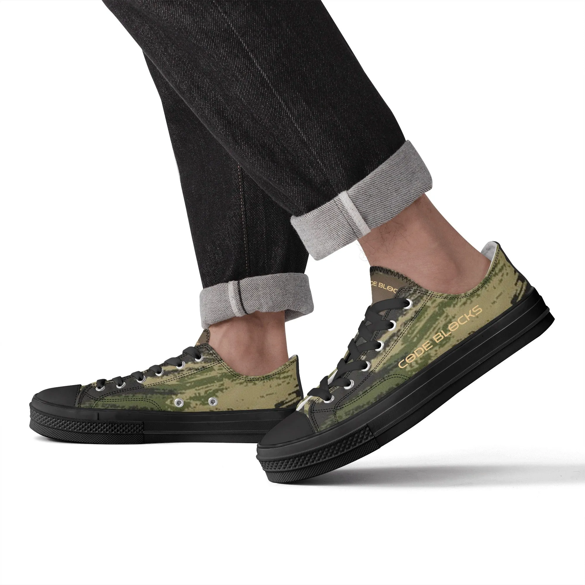 Mens Classic Low Top Canvas Shoes