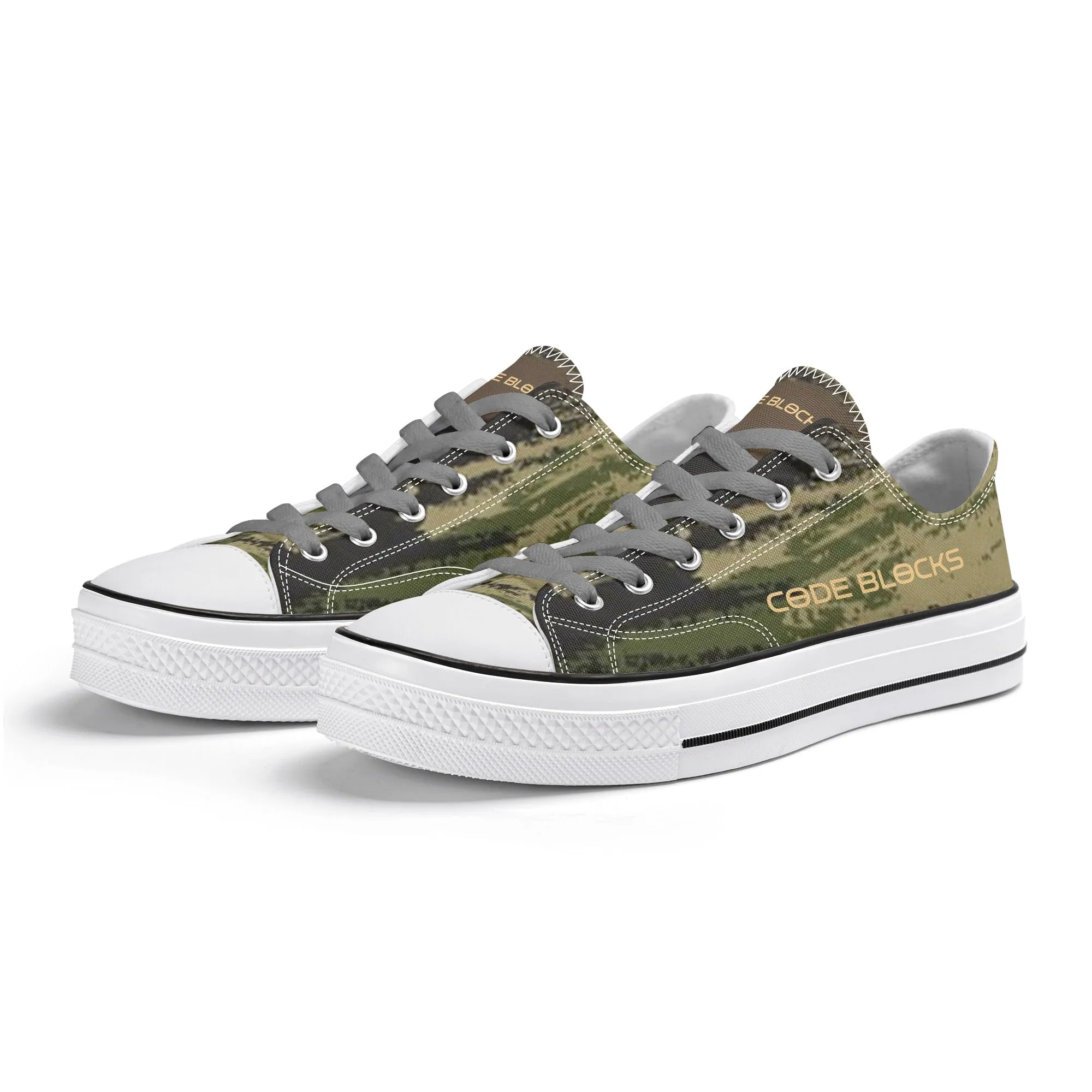 Mens Classic Low Top Canvas Shoes