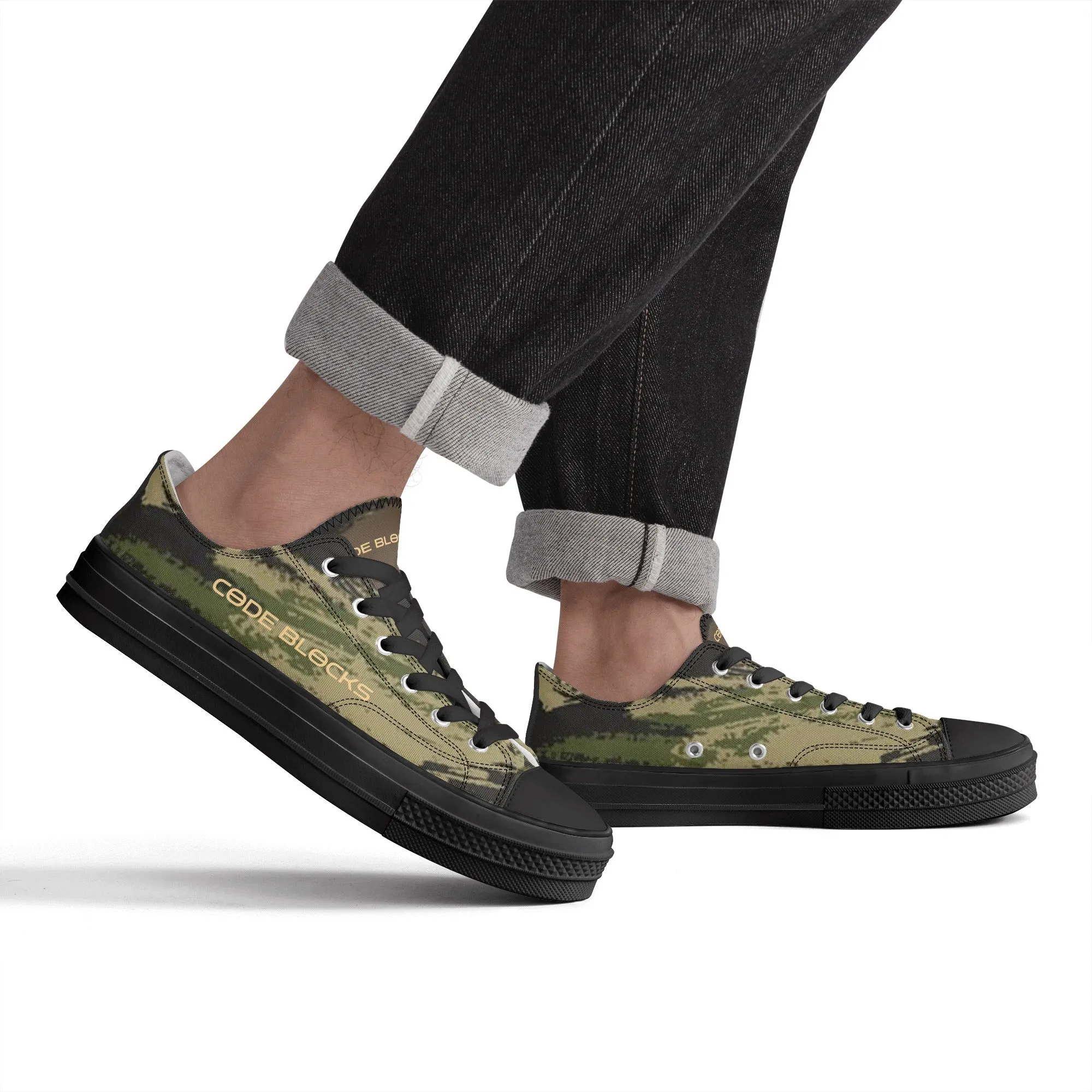 Mens Classic Low Top Canvas Shoes