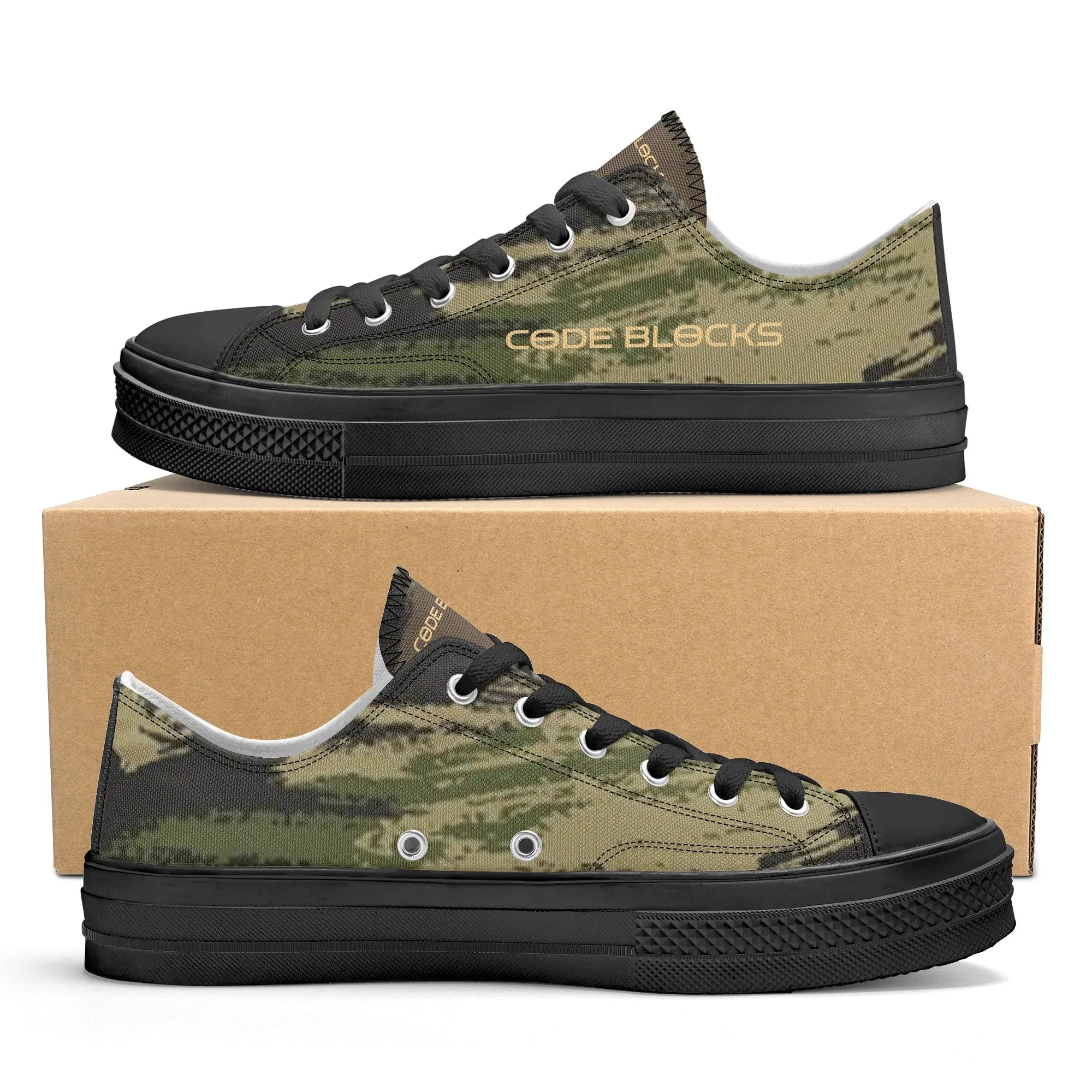 Mens Classic Low Top Canvas Shoes