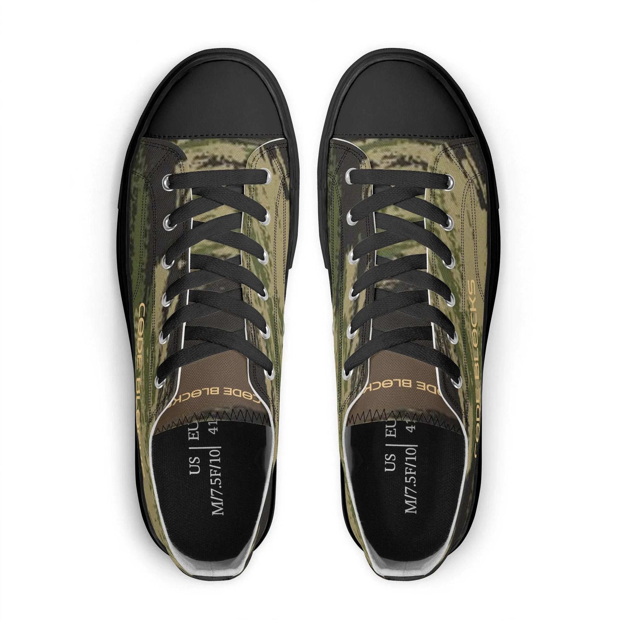 Mens Classic Low Top Canvas Shoes