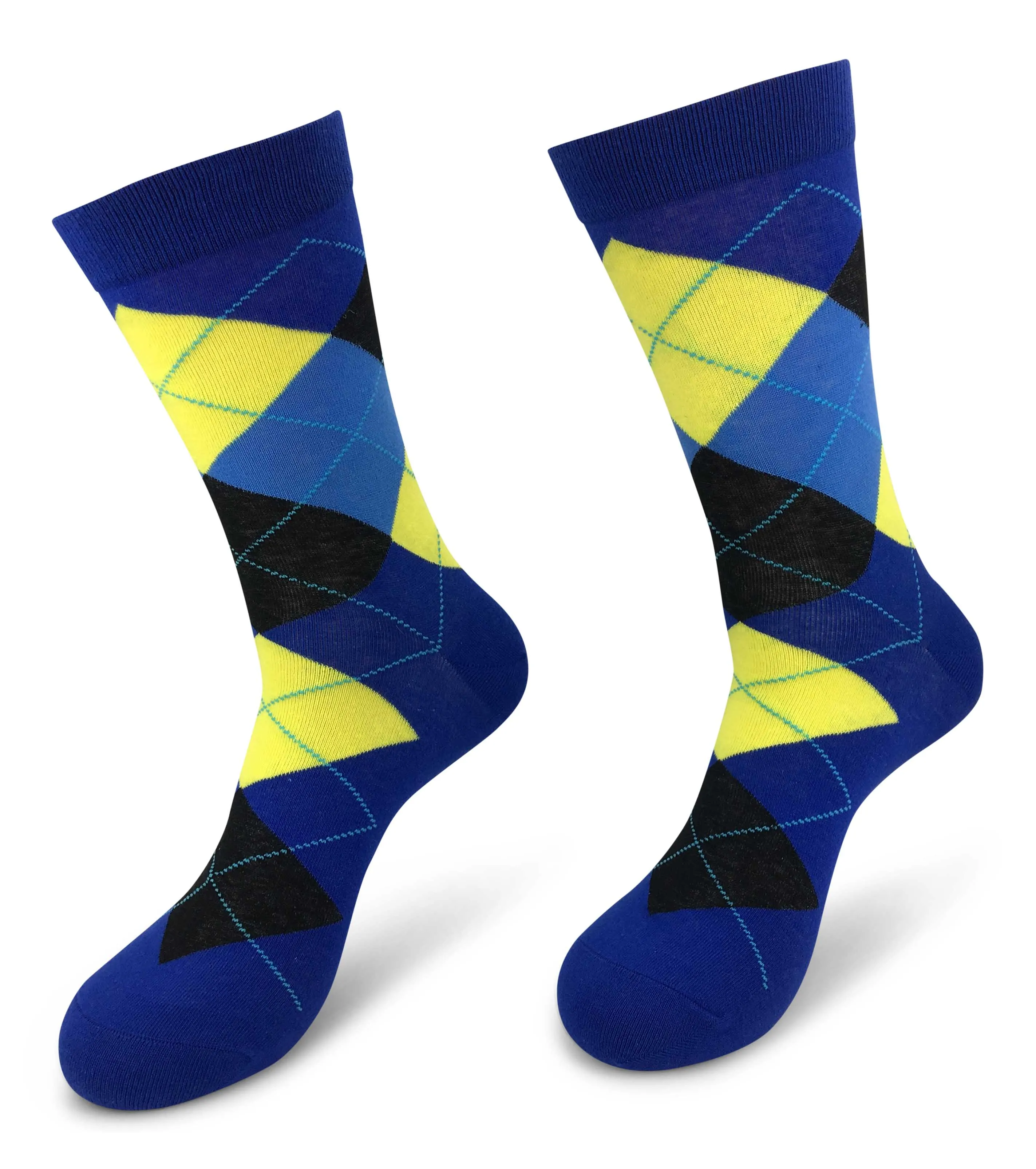 Mens Colorful Funky Fun Fashion Socks  Collection- Single Pairs