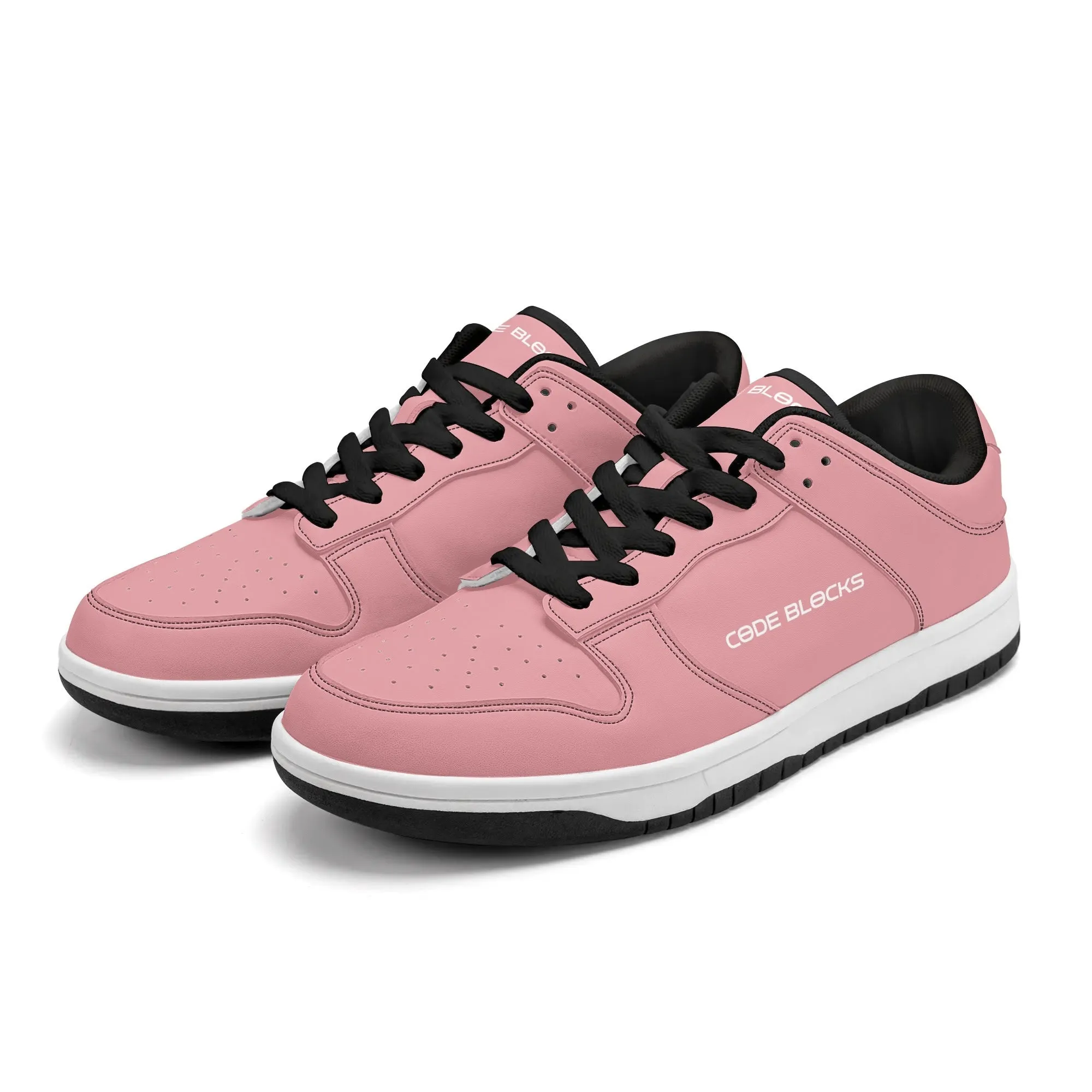 Mens Dunk Stylish Low Top Leather Sneakers