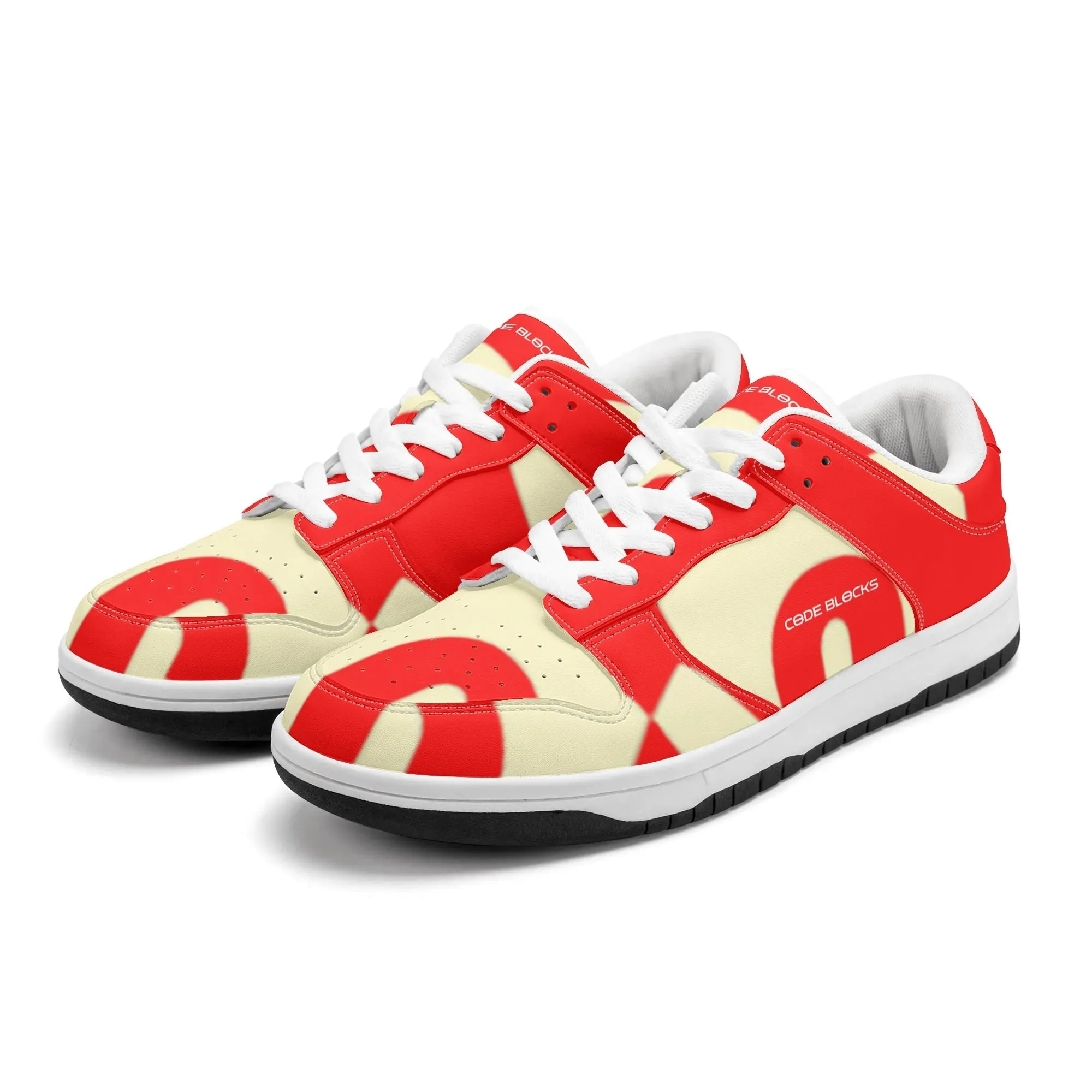Mens Dunk Stylish Low Top Leather Sneakers