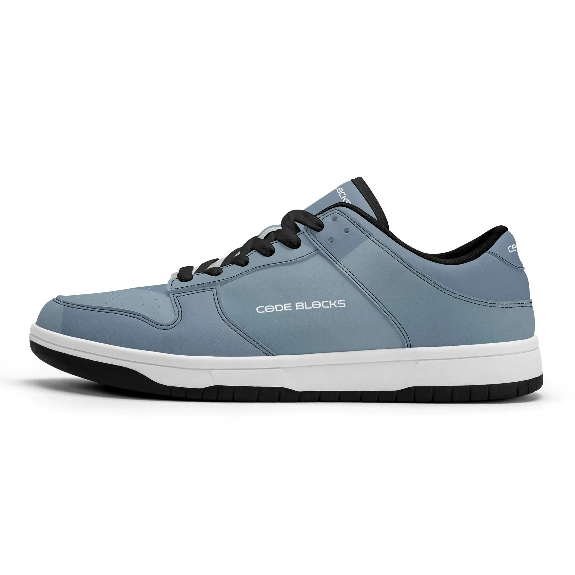 Mens Dunk Stylish Low Top Leather Sneakers