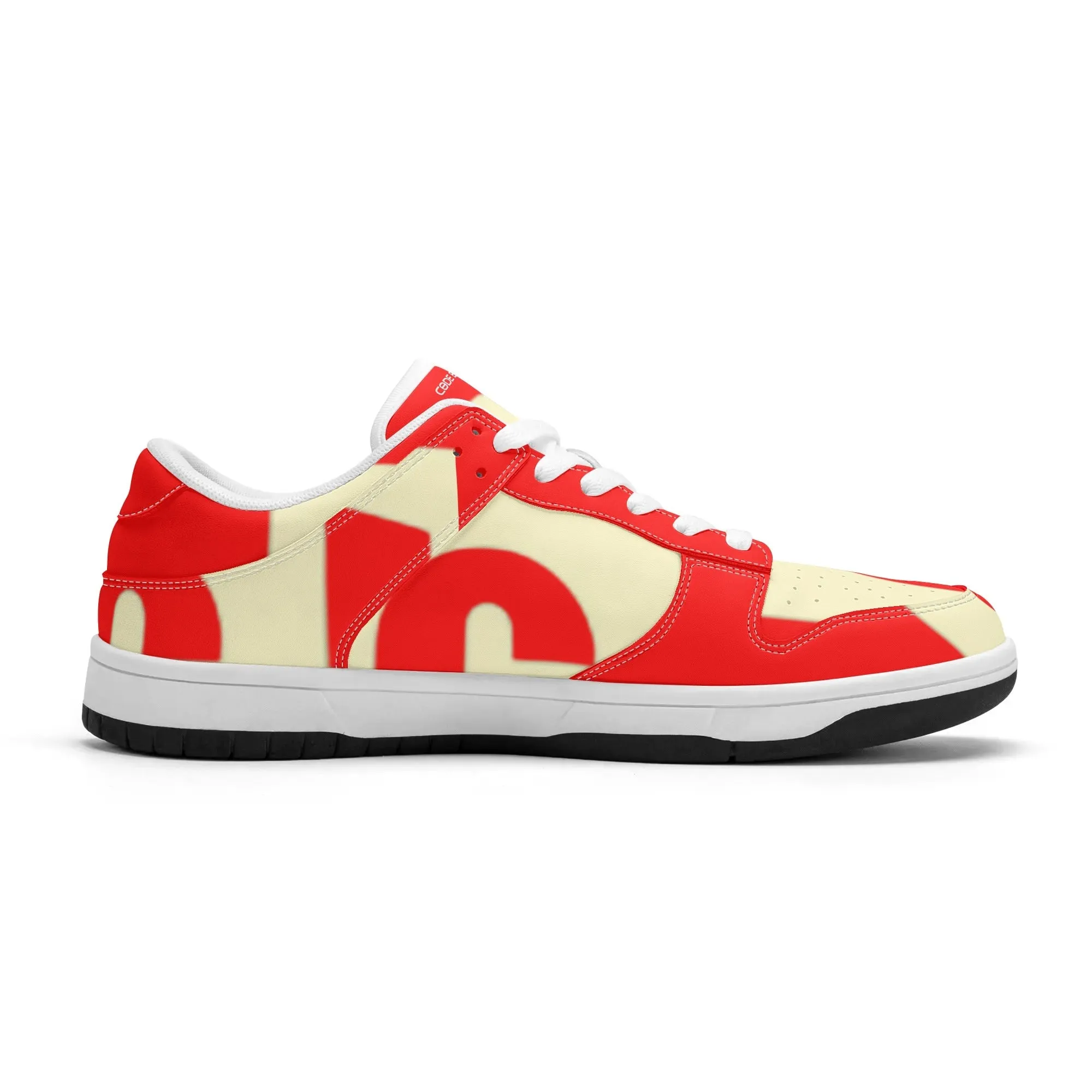 Mens Dunk Stylish Low Top Leather Sneakers