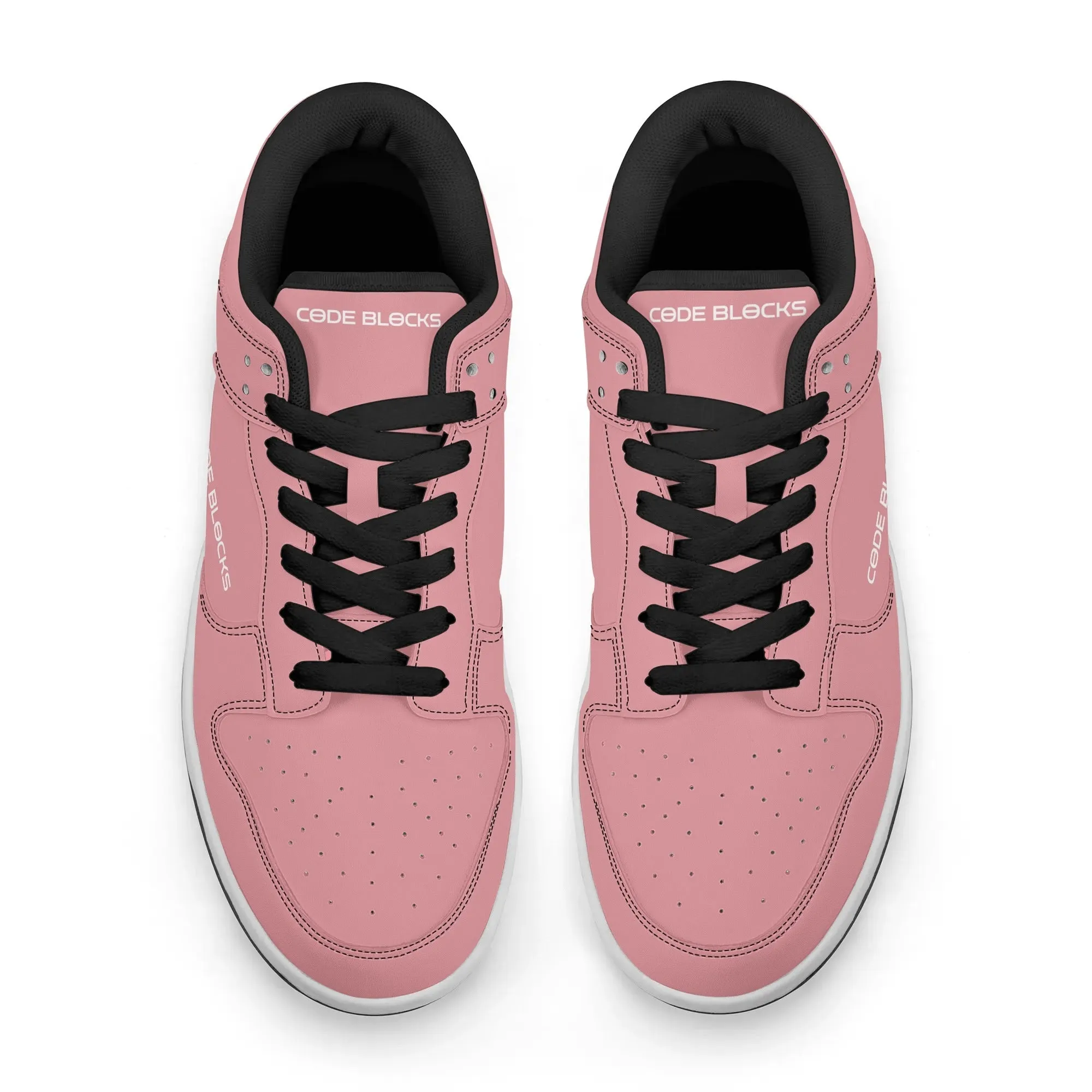 Mens Dunk Stylish Low Top Leather Sneakers