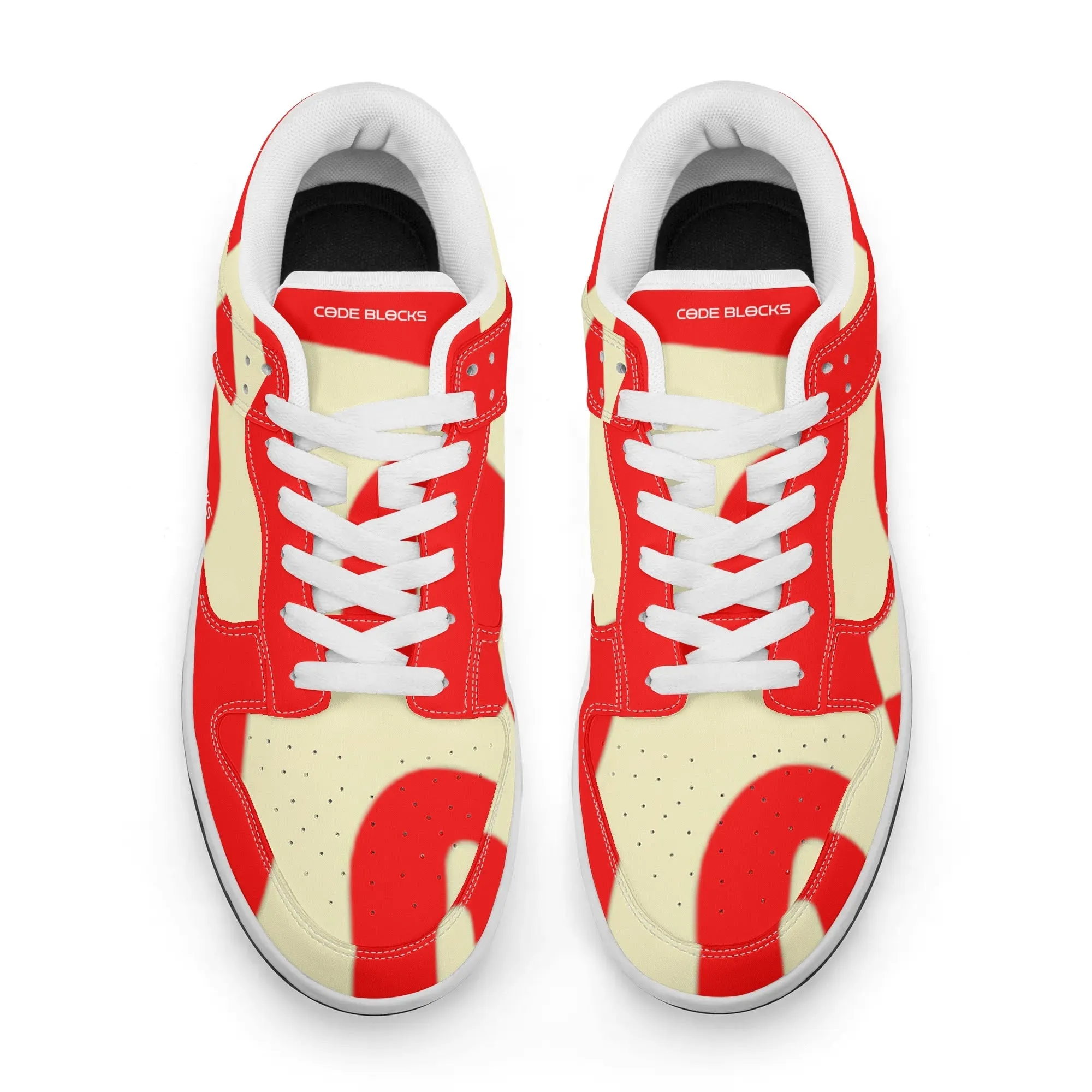 Mens Dunk Stylish Low Top Leather Sneakers