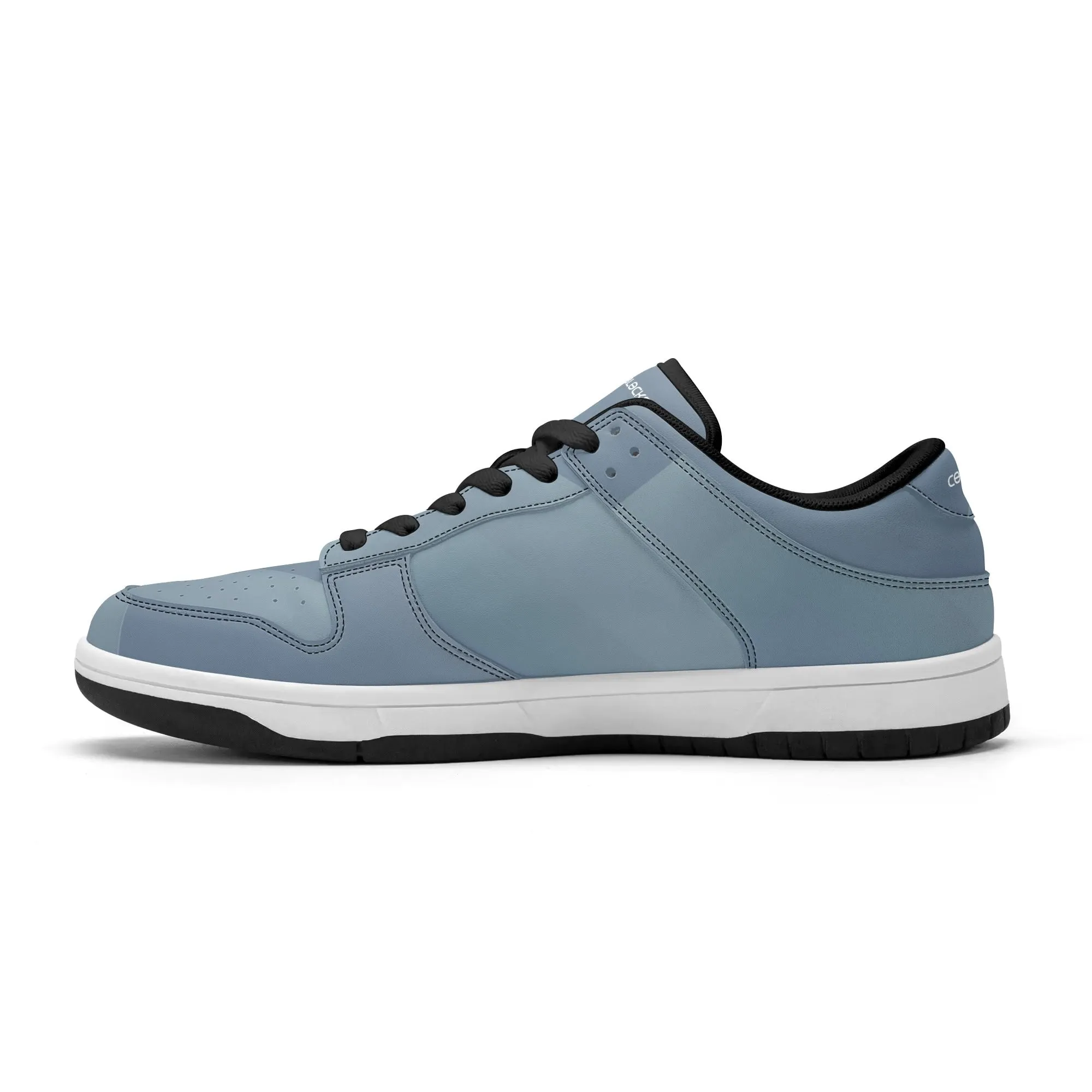 Mens Dunk Stylish Low Top Leather Sneakers