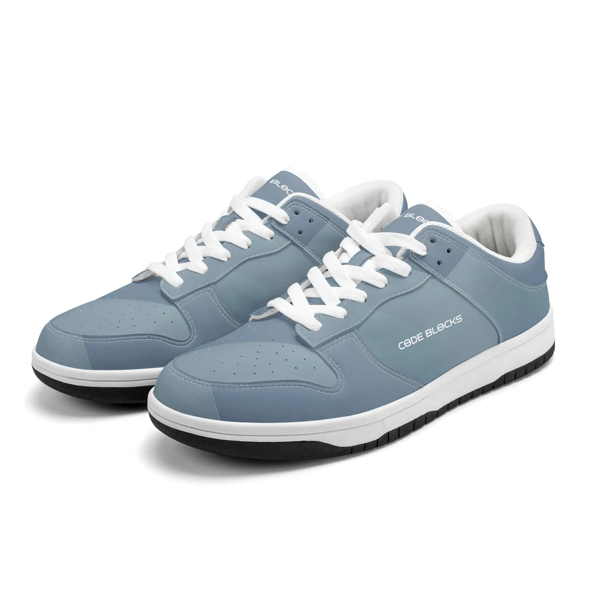 Mens Dunk Stylish Low Top Leather Sneakers