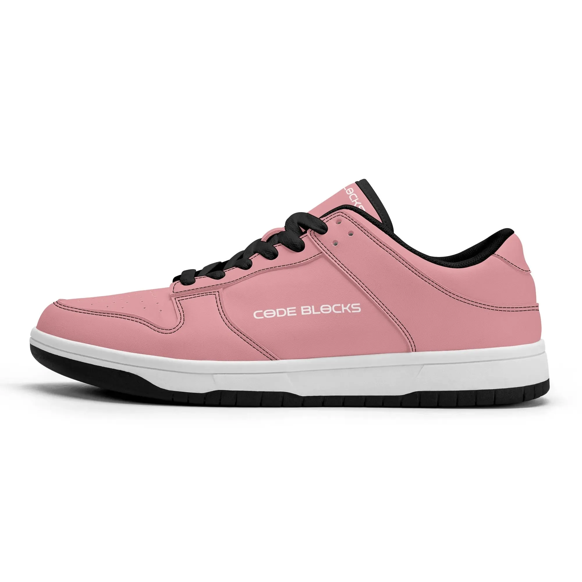 Mens Dunk Stylish Low Top Leather Sneakers